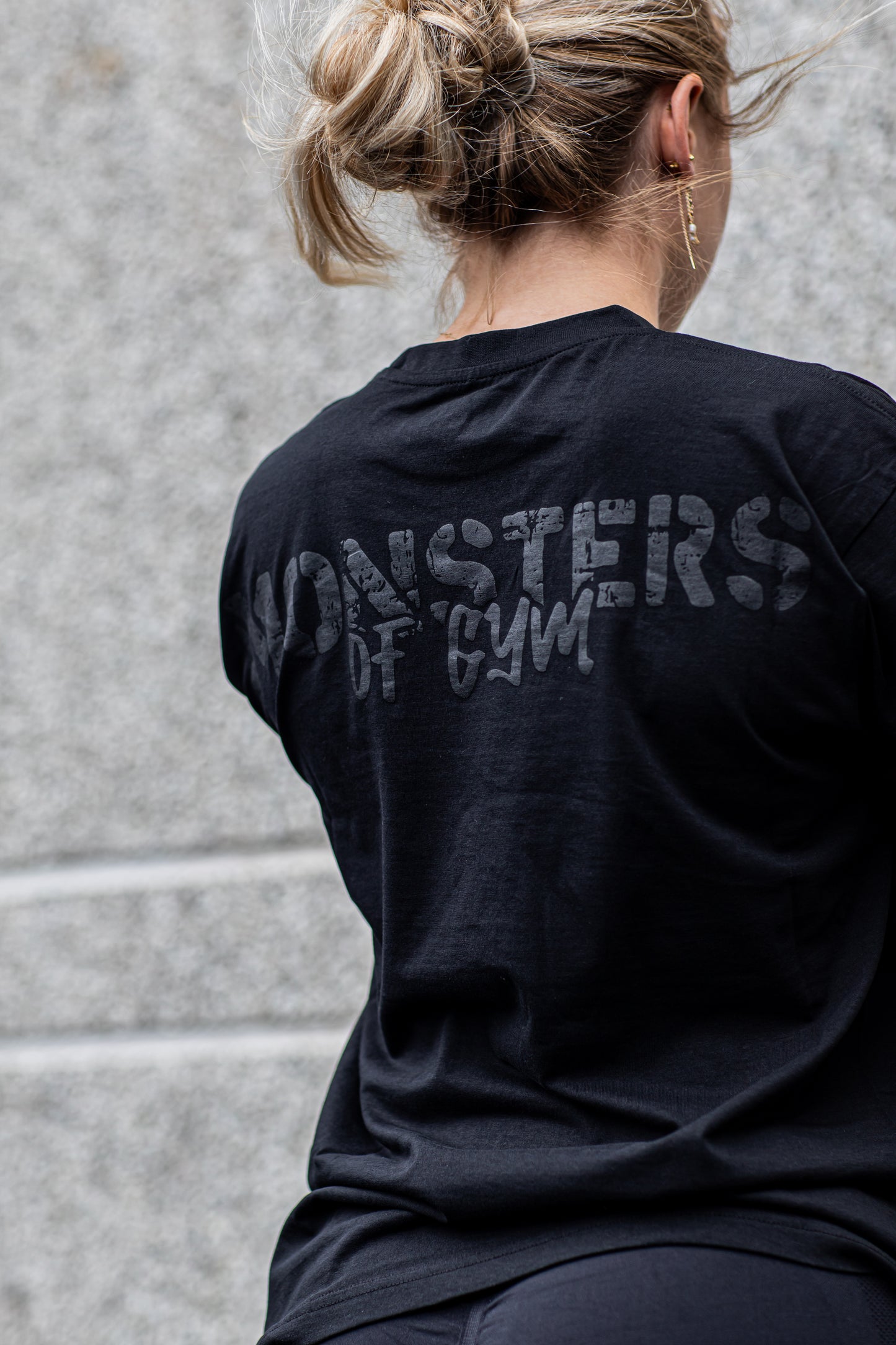 MOG Oversize Tee (Black & Black)