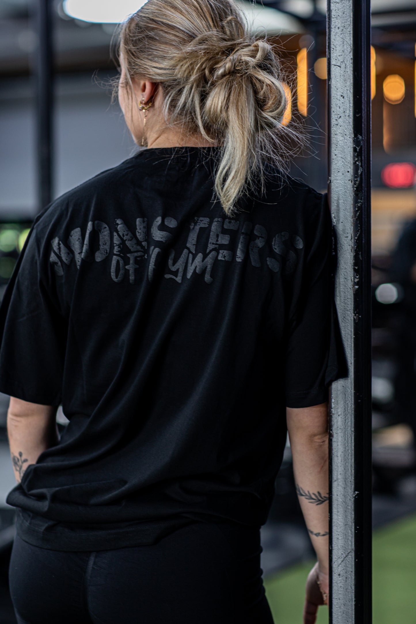 MOG Oversize Tee (Black & Black)