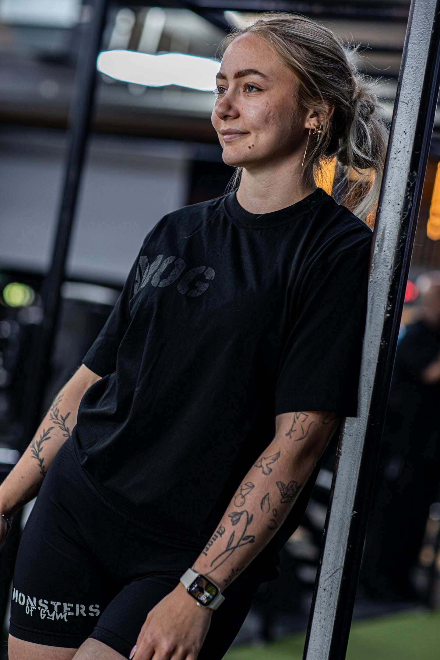 MOG Oversize Tee (Black & Black)
