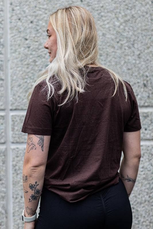 Regular fit tee (Mocca)