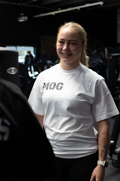 MOG Oversize Tee (White & Black)