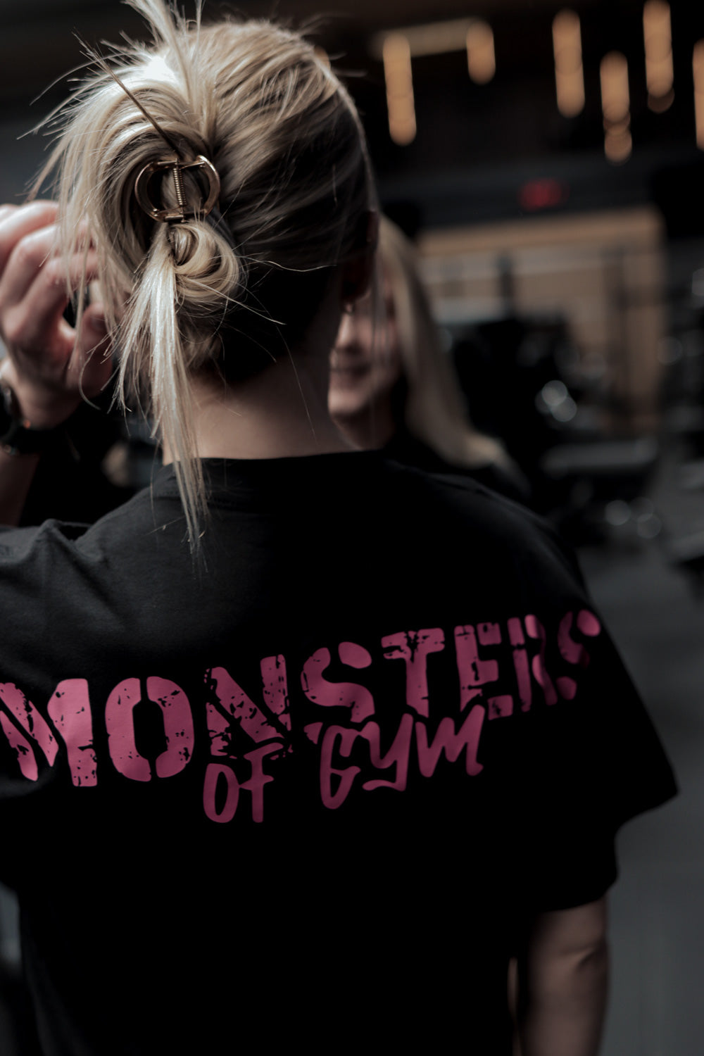 MOG Oversize Tee (Black & Pink)