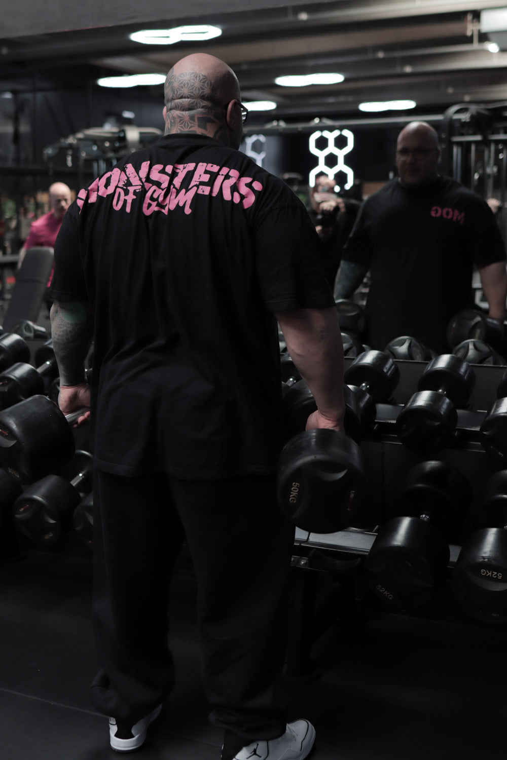 MOG Oversize Tee (Black & Pink)