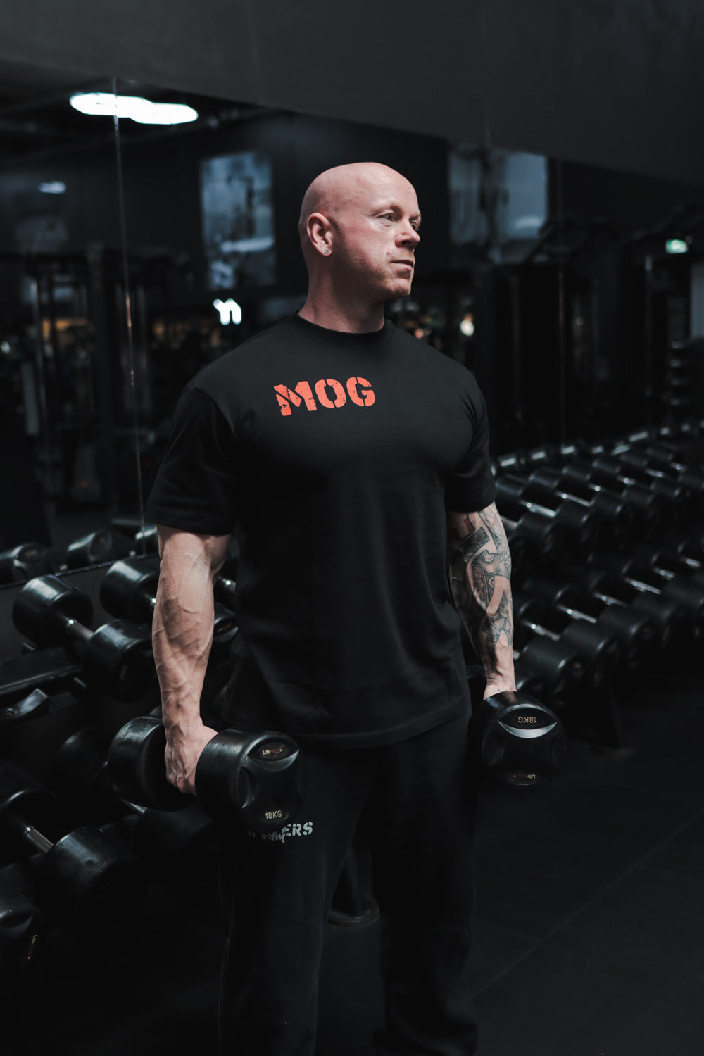 MOG Oversize Tee (Black & Red)