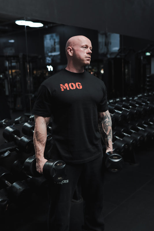 MOG Oversize Tee (Black & Red)