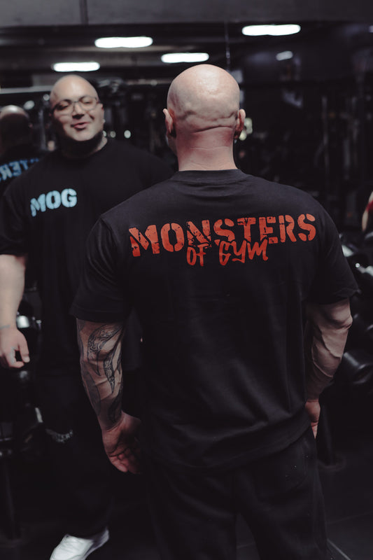 MOG Oversize Tee (Black & Red)