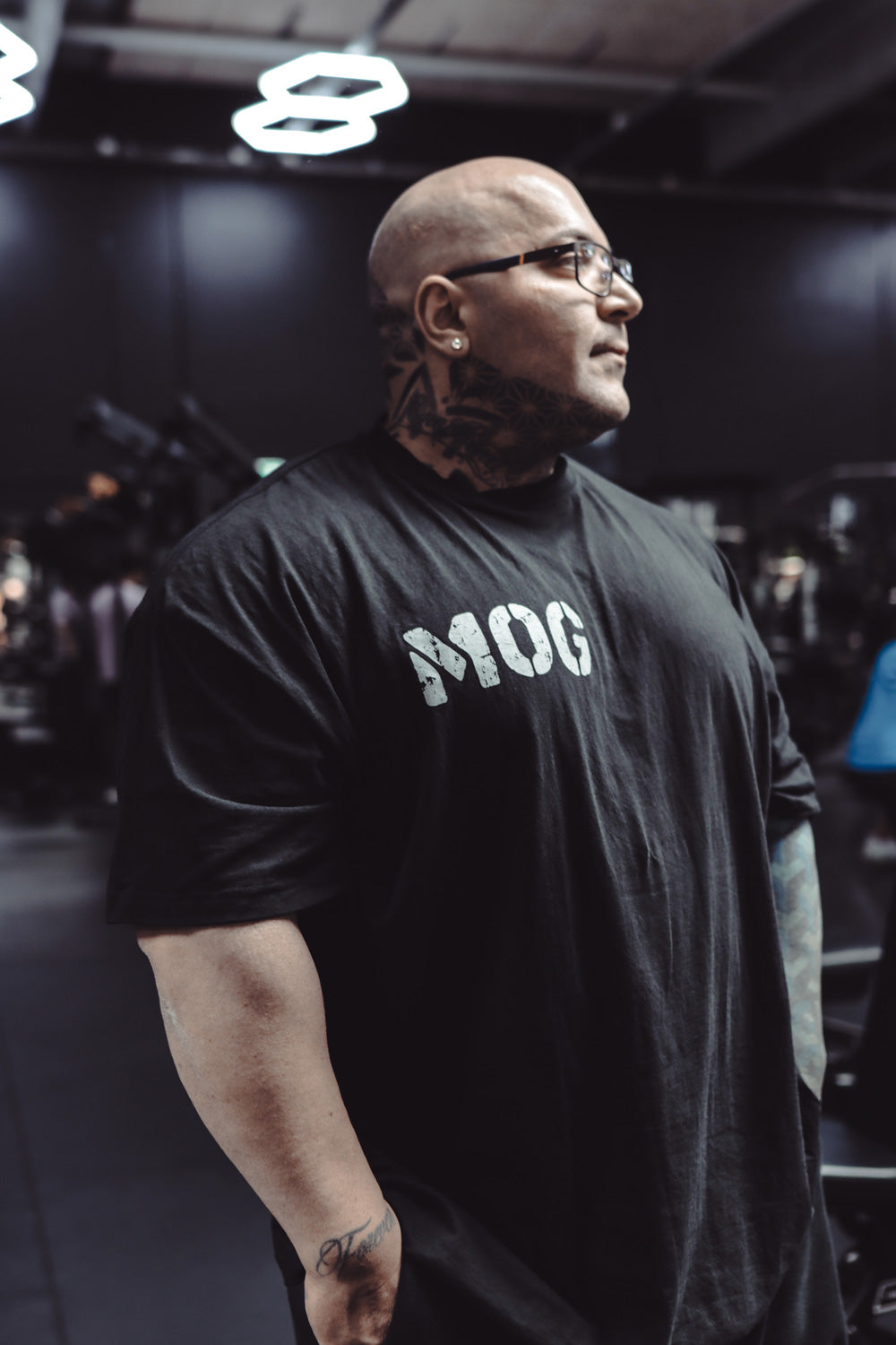 MOG Oversize Tee (Black & Grey)