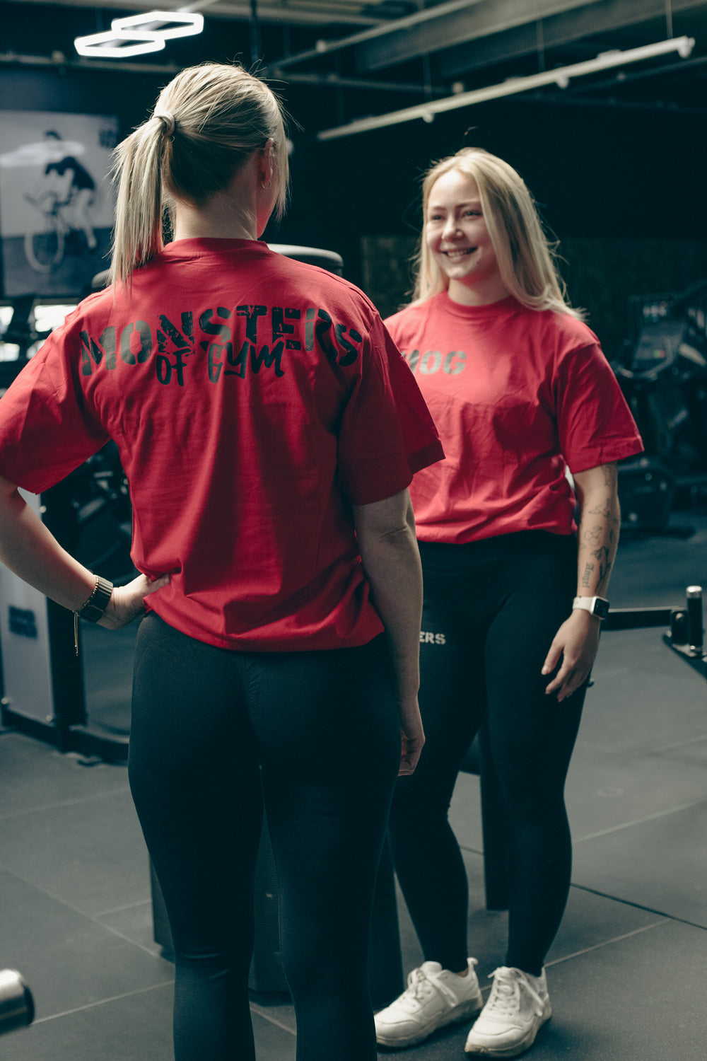 MOG Oversize Tee (Red & Black)